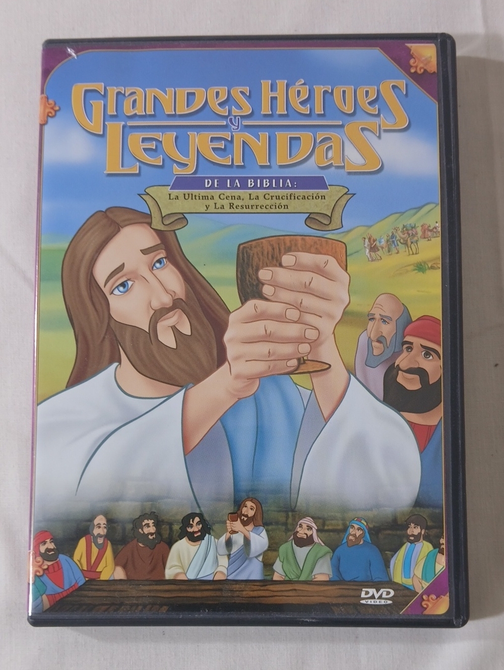 Grandes Héroes y Leyendas de la Biblia - DVD (Blue, White)